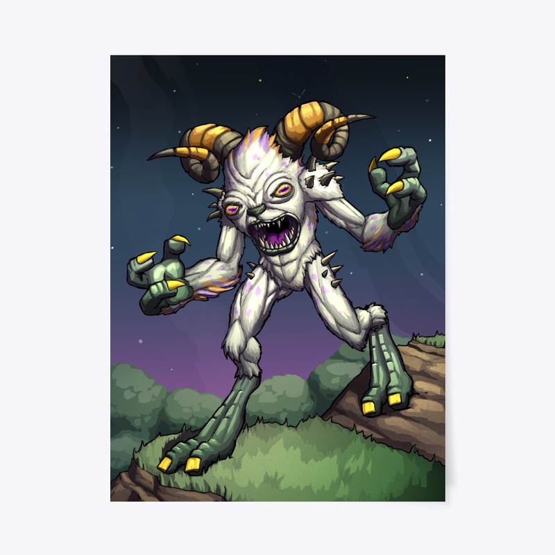 Tawking Ram Runner POSTER