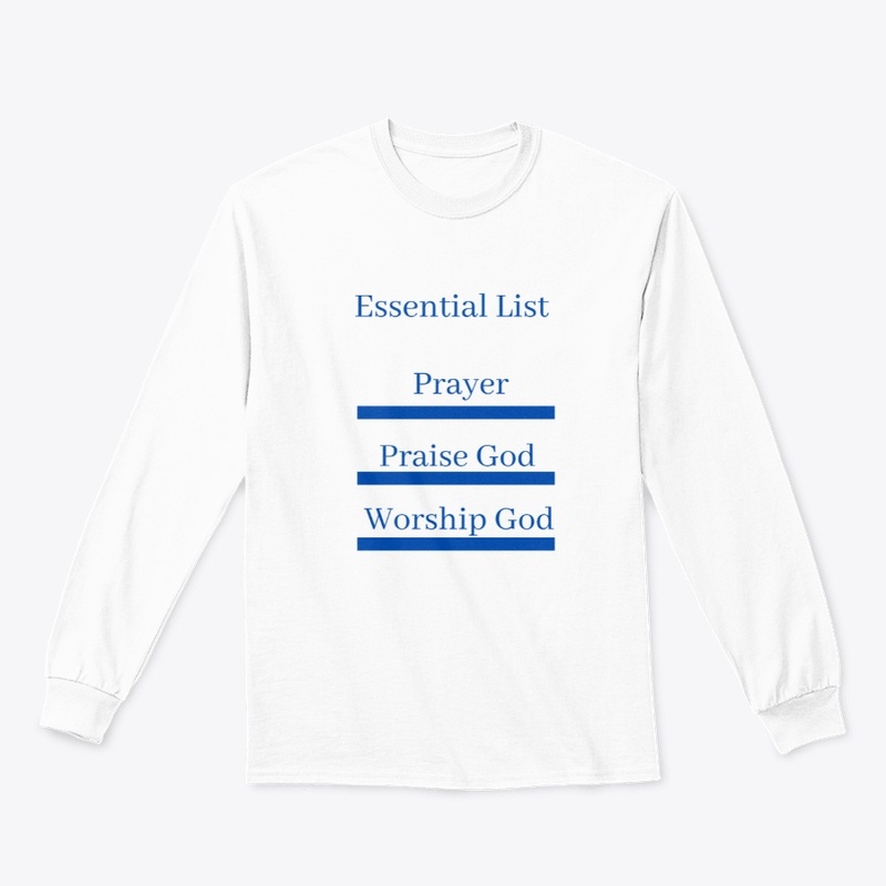 Personal Spiritual Essential List