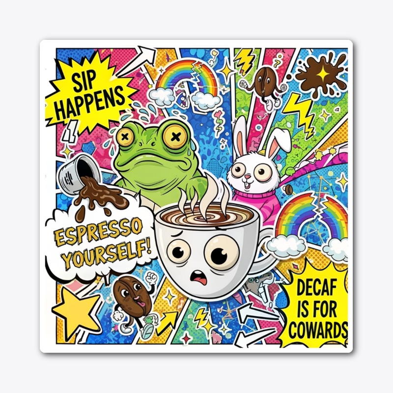 Caffeinated Chaos: Sip Happens!