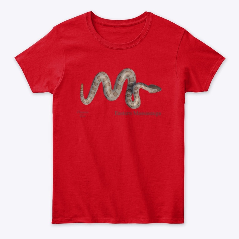 Woman's classic t - Eastern Massassauga