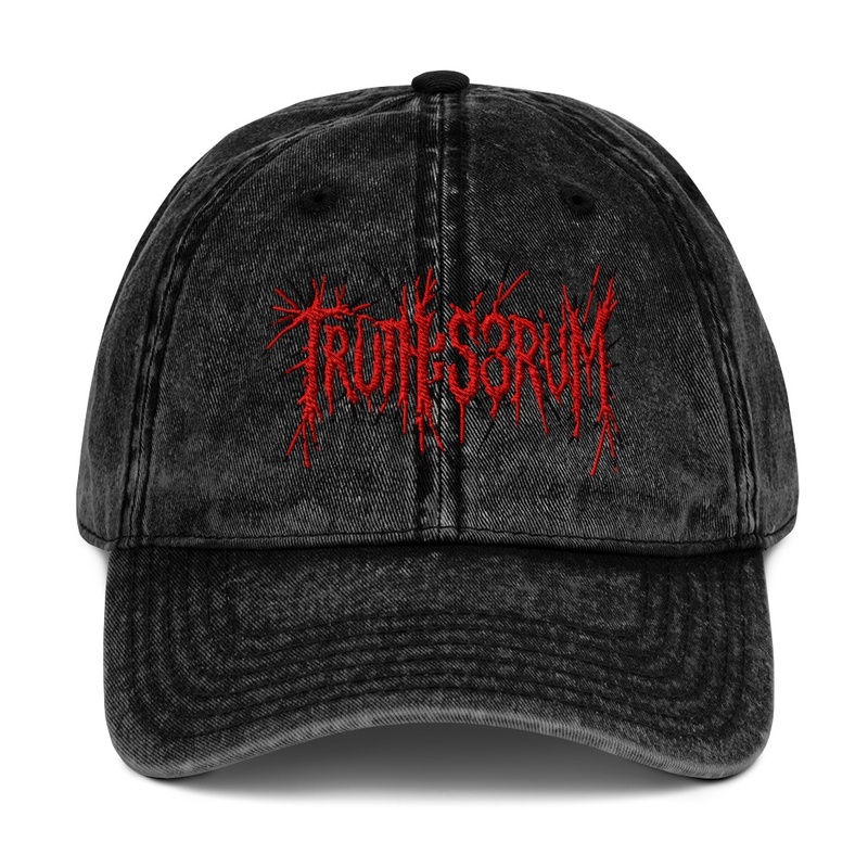 RED VINTAGE LOGO CAP