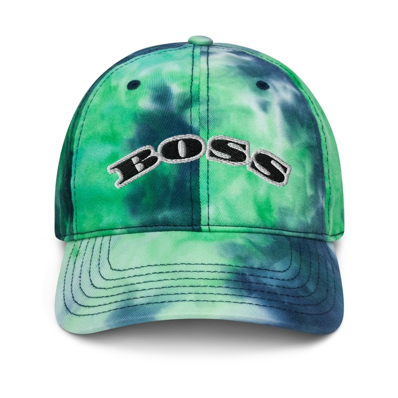 Tie dye dad hat 
