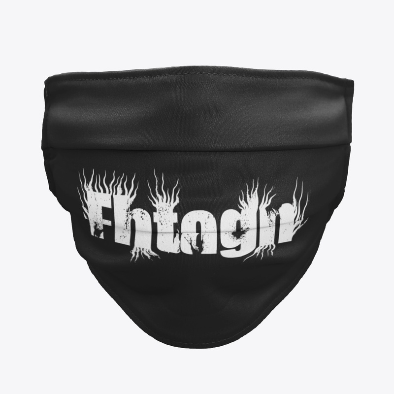Fhtagn white  hairy logo