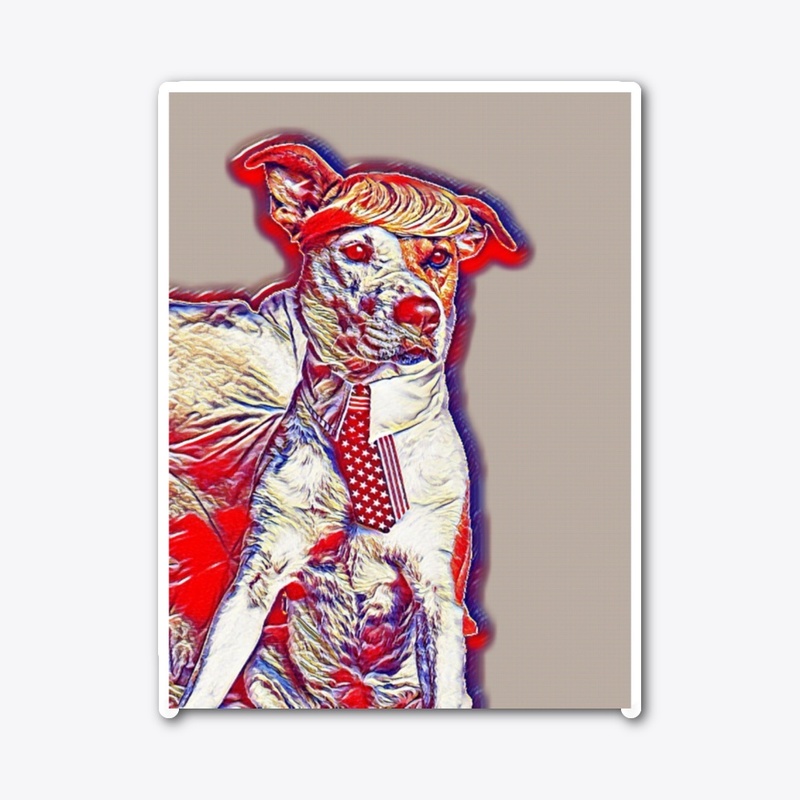 Patriotic Dog