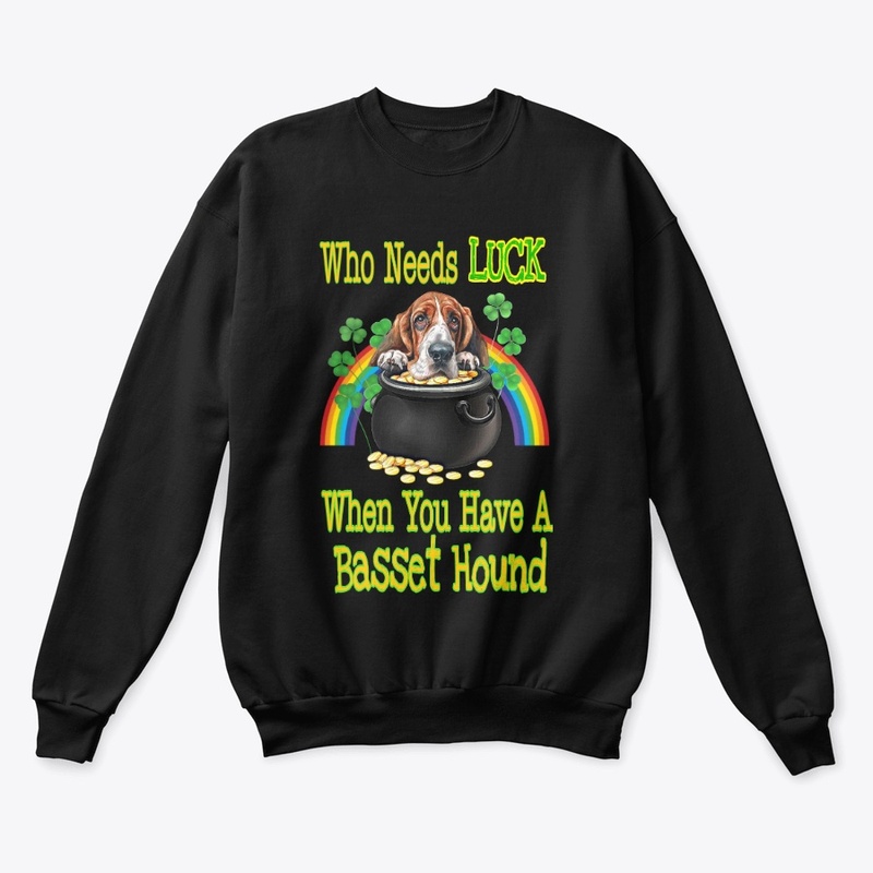 Basset Hound St. Patrick's Day