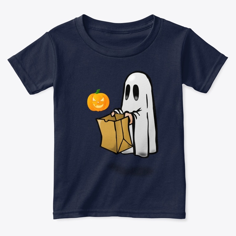 Flying Ghost Halloween Pumpkin