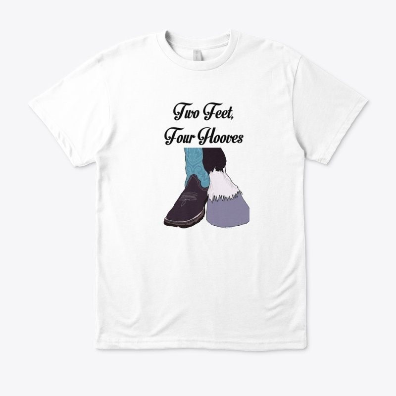 Two Feet, Four Hooves Eco Shirt