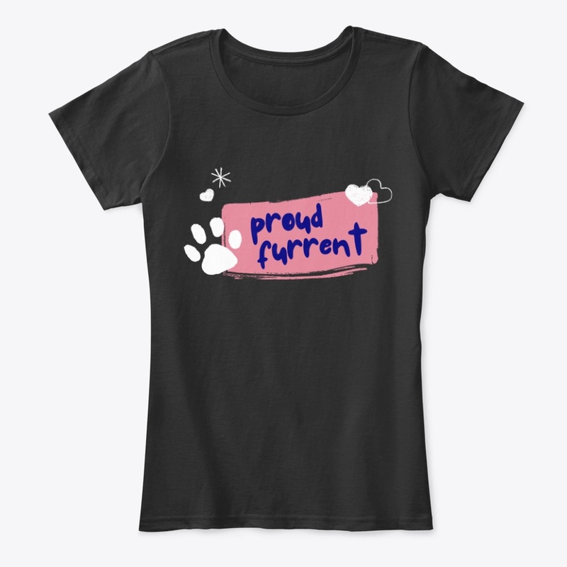 Dog T-shirt: Proud Furrent