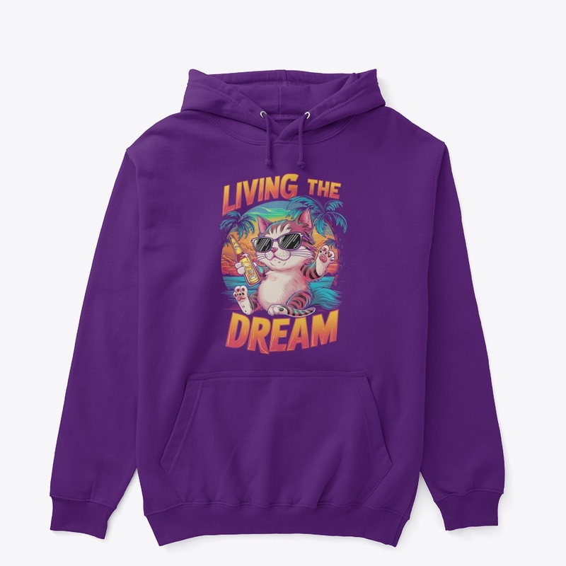 Cat Dream t-shirt design