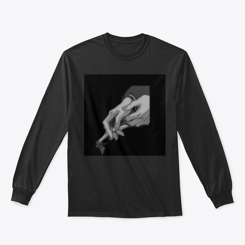 Cigarette graphics ti shirt 