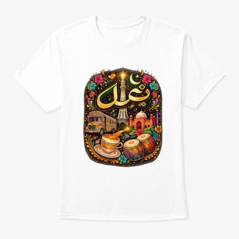 Pak Heritage Vibes Graphic T-Shirt