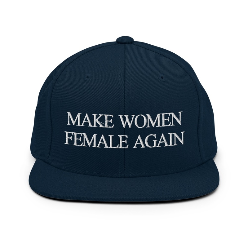 Make Women Female Again Cap