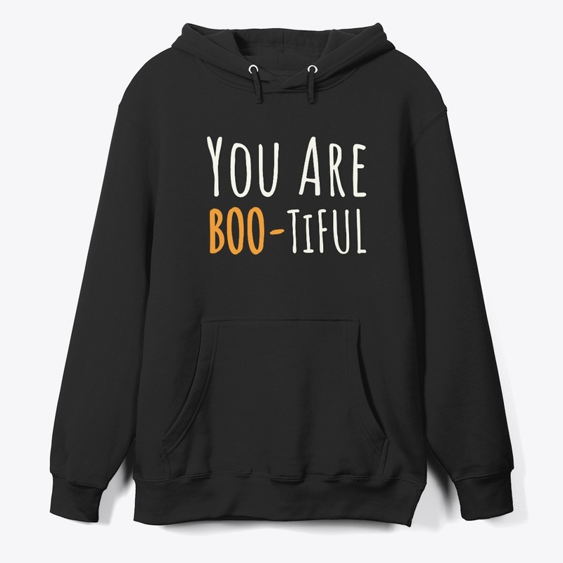 you are beautiful halloween boo ghost