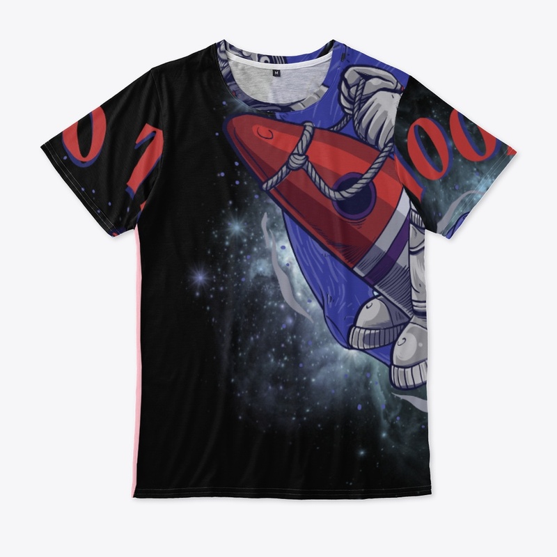To The Moon Astraunot design