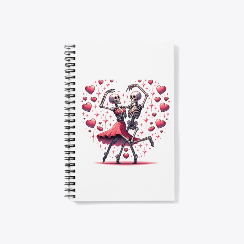 Funny Dancing Skeleton Valentine's Day