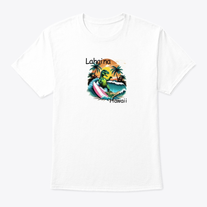 Surfing Dino Lahaina