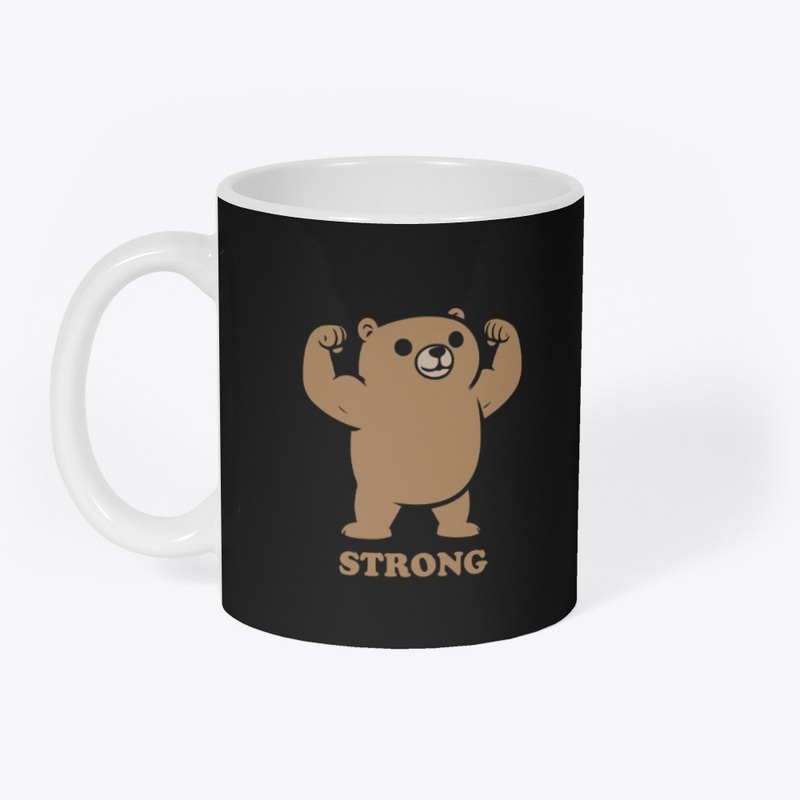 Flexing Bear Strength