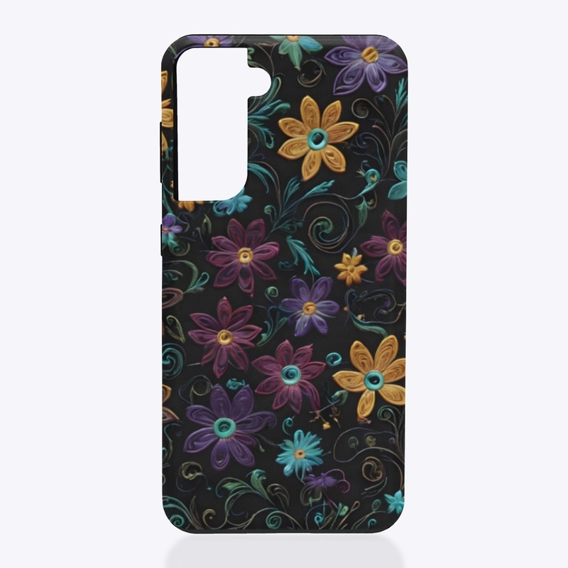 Dark floral winter vibes