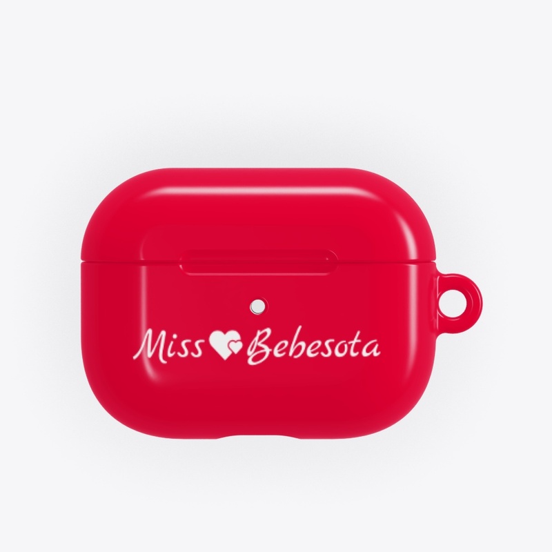 Miss Bebesota Air Pod Pro Case - White 