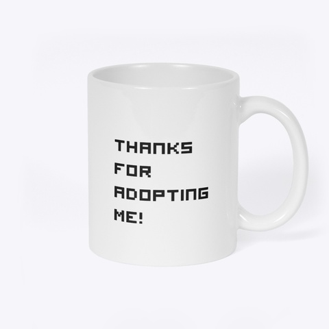 Pixelotl Mugs! White T-Shirt Back