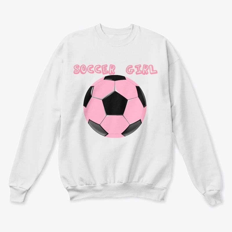 Soccer girl Hoodie, Sweatshirt & T shirt