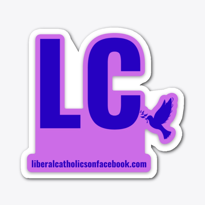 Liberal Catholics logo peace dove cutout