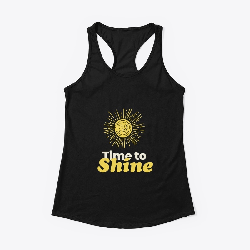 ✨ Time to Shine – Motivational Quote