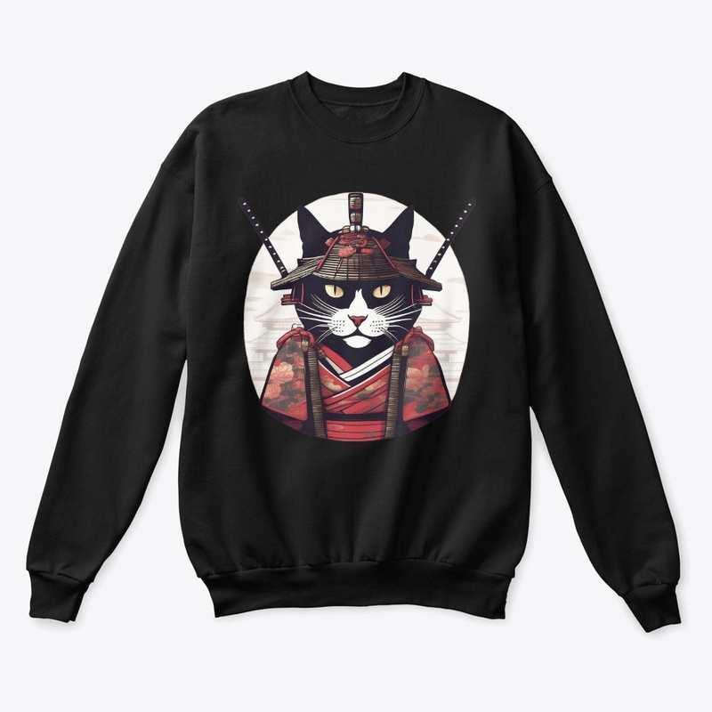 Samurai Cat - Fierce and Furry Warrior