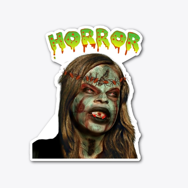 Halloween Scary Demon Lady