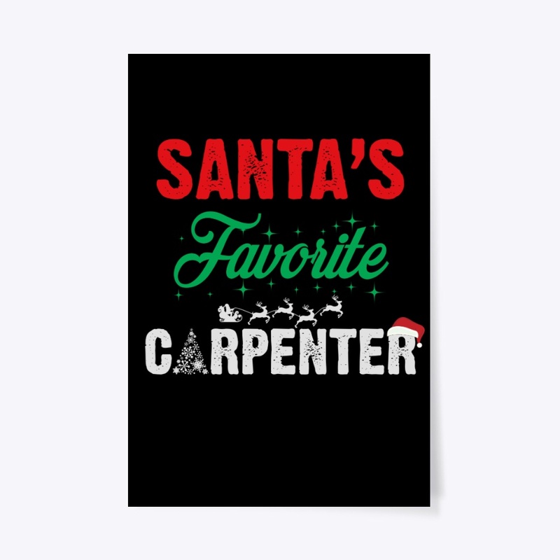 Santa's Favorite Carpenter Gift 