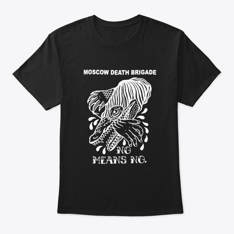 Moscow Death Black T-Shirt Front