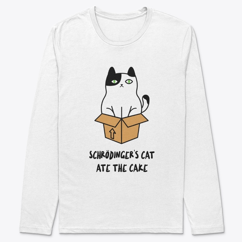 Schrodingers Cat No 1 - Funny Cat