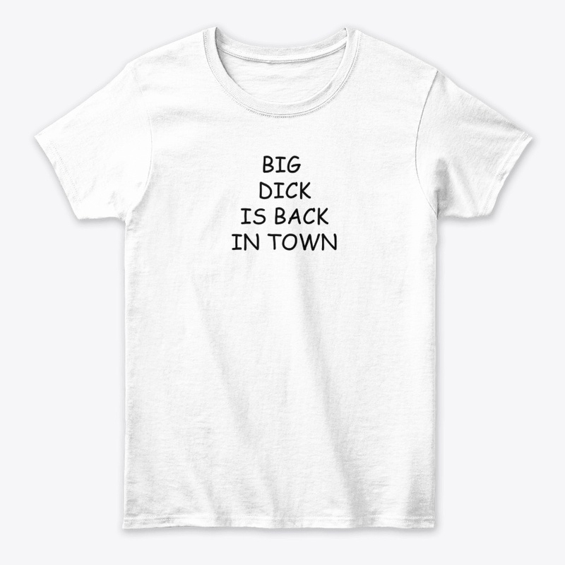 Back in town (Humour tees)