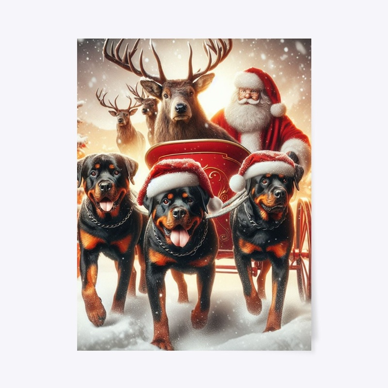 Rottweiler's Christmas