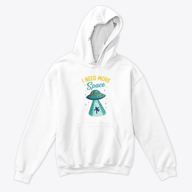 "I Need More Space" UFO Graphic Tee