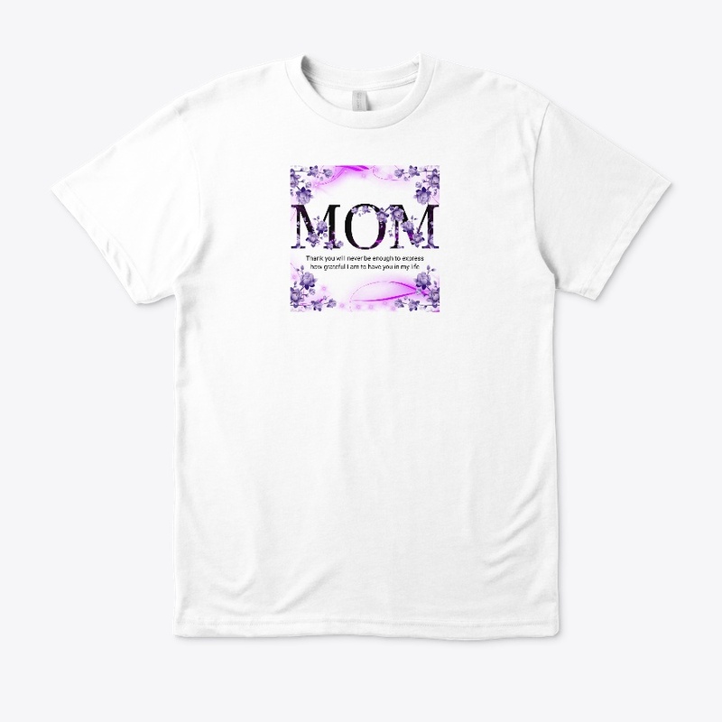 MOM Purple Floral Design