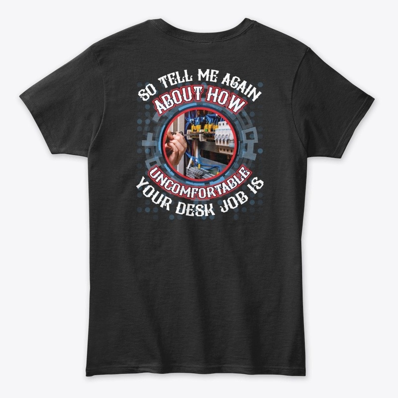 Not a desk Job - Electrician Hoodie