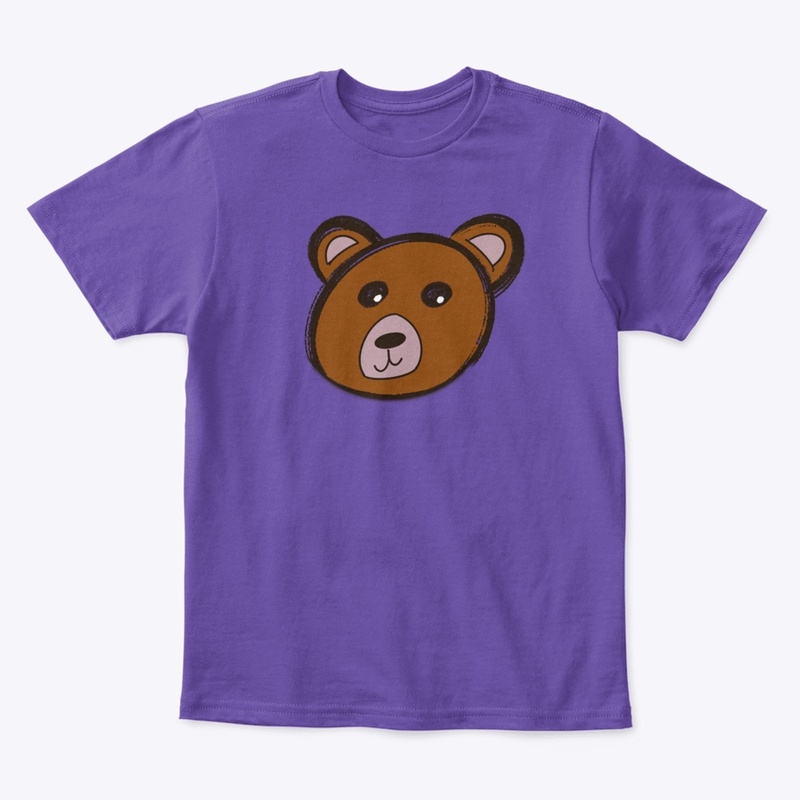 Big Happy Bear Kids T-Shirt