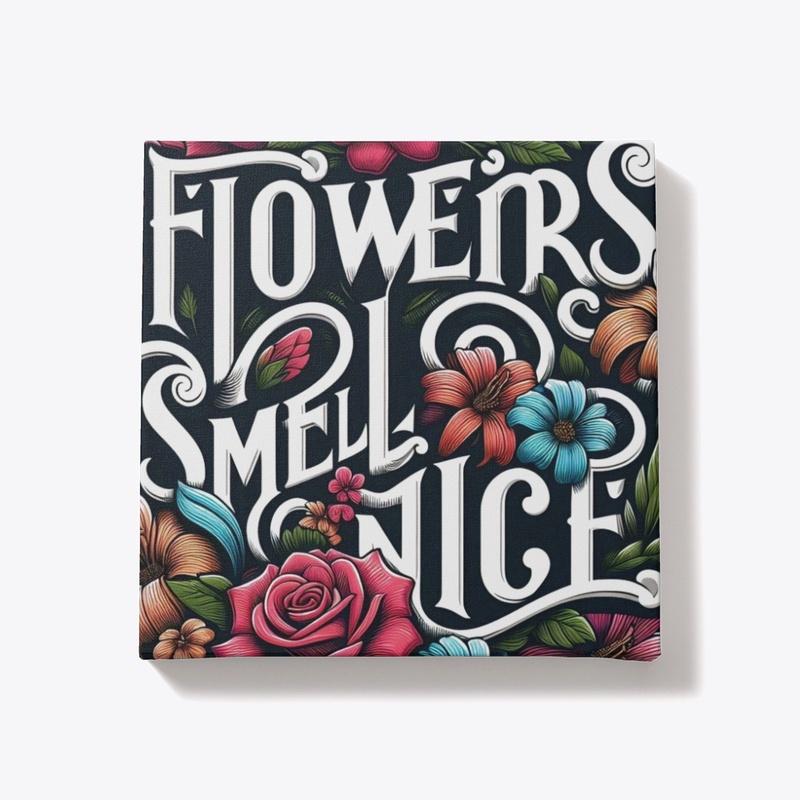 Beautiful Floral Typography Tshirt 