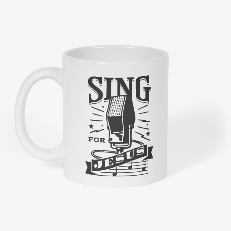 Sing for Jesus - Gospel music lover tee