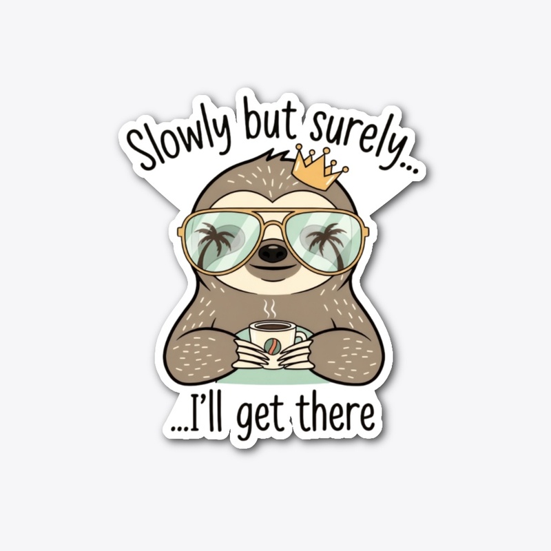 Crowned Coffee Sloth