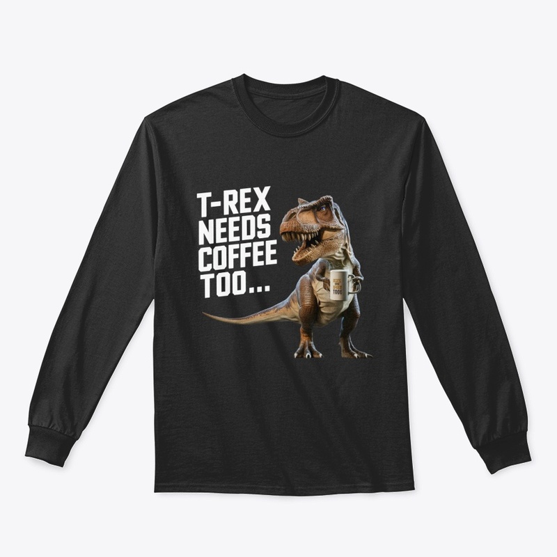 Jurassic Java Long Sleeve Tee