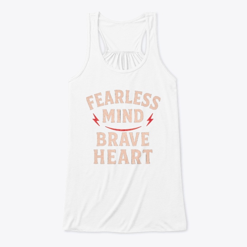  Fearless Mind Brave Heart Hoodie.