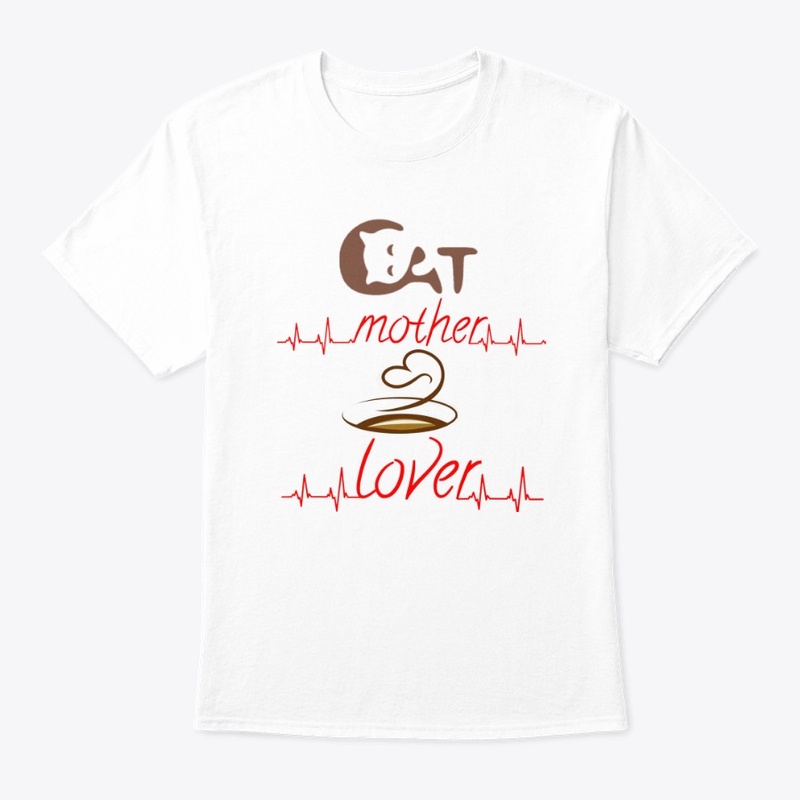 Cat mother, coffee lover