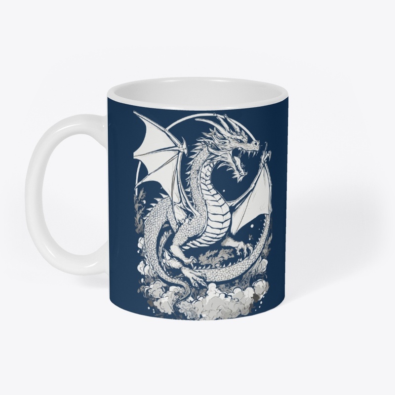 angry dragon