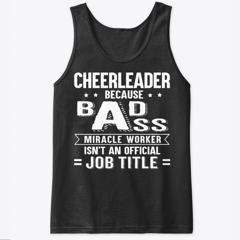 Funny Cheerleader Gift Miracle Worker