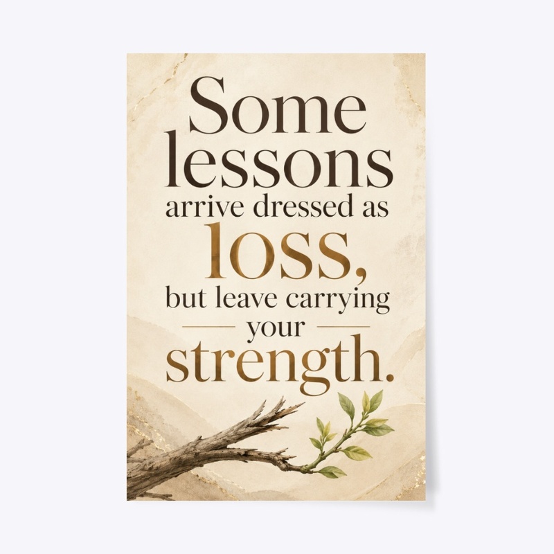 Strength After Loss Print