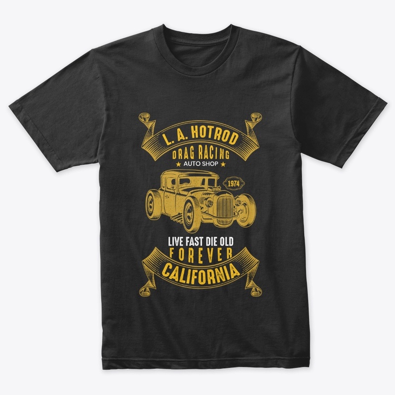 HOTROD Car T-Shirt Design