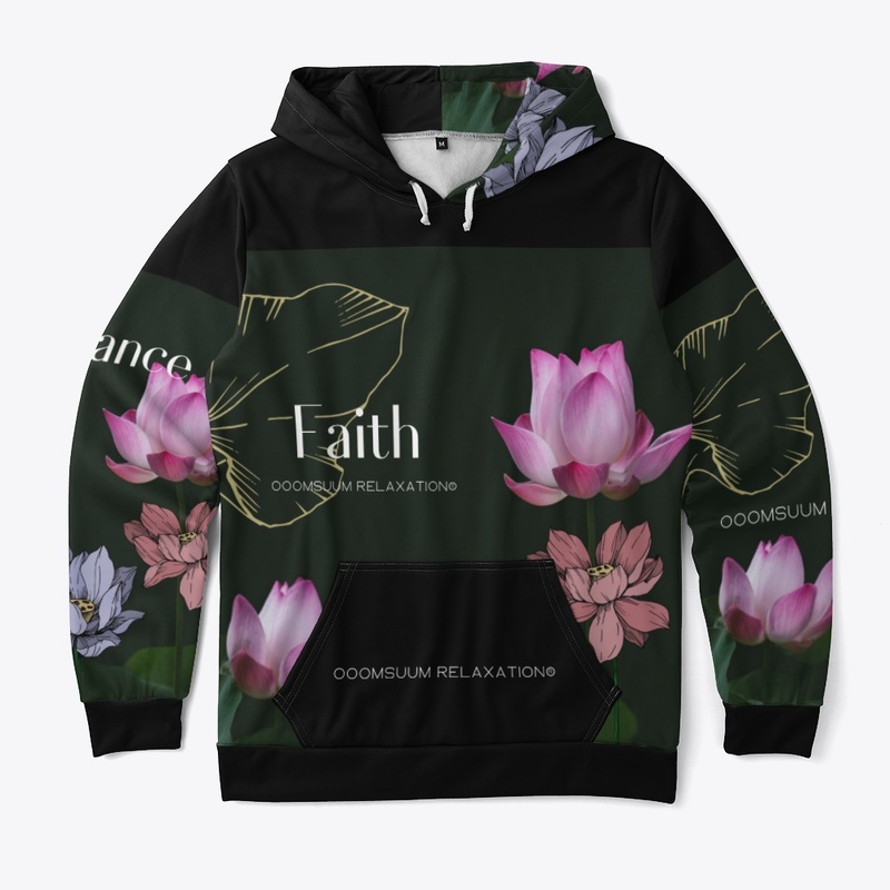 Abundance.Faith.Peace♥ Lotus Hoodie