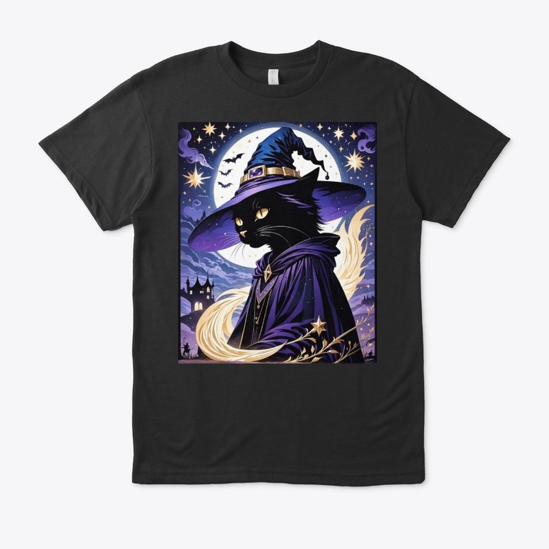 Enchanted Feline Sorcerer